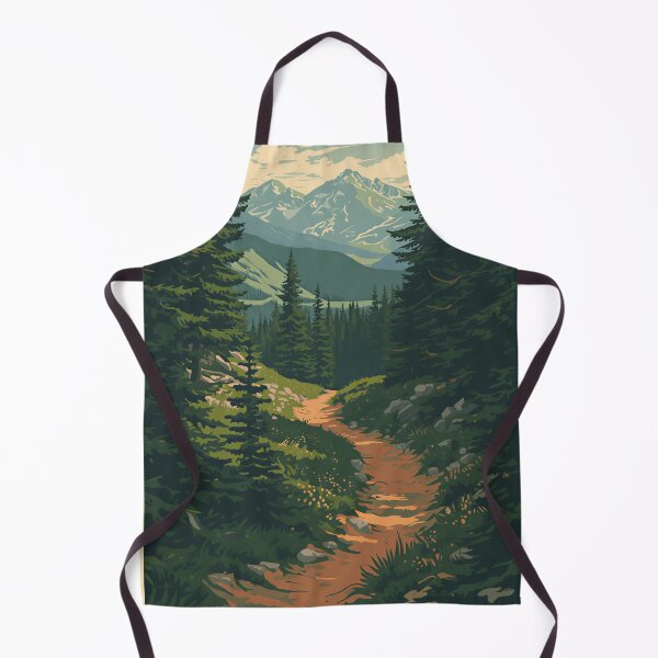 Item preview, Forest Trail Through Mountain Wilderness designed and sold by Evergreen Horizon Works.