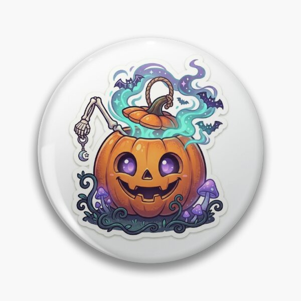 Item preview, Cute and spooky pumpkin designed and sold by reverse-art.