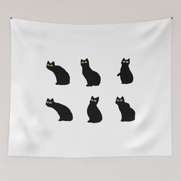 Item preview, black cat  Meme, black cat Stickers designed and sold by Manga Anime 2023 ★★★★★.