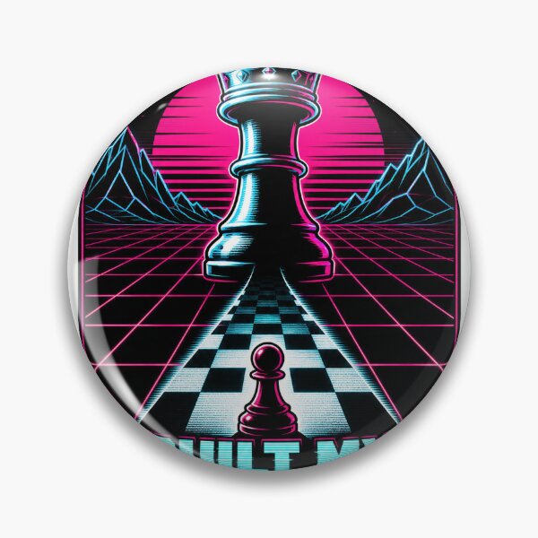 Item preview, Chess King Monochrome Strategy Thinker designed and sold by VisualArtsOasis.