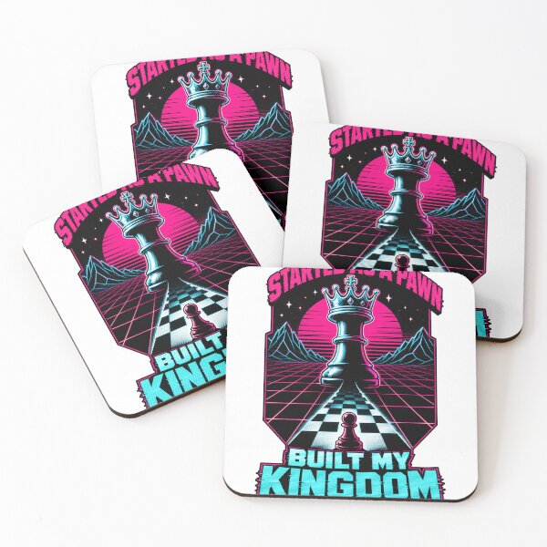 Item preview, Chess King Monochrome Strategy Thinker designed and sold by VisualArtsOasis.