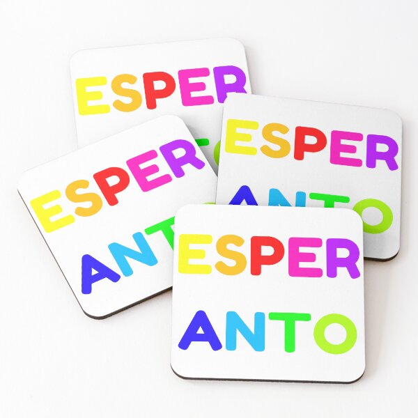 Item preview, ESPERANTO con colores del arcoíris designed and sold by LuluTestudo1.