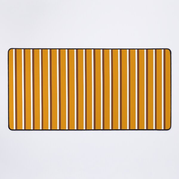 Item preview, Orange with Brown and White Stripes Pattern designed and sold by OneThreeSix.