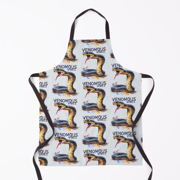 Item preview, Venomous vibes, poisonous snake designed and sold by LiskoDesign.