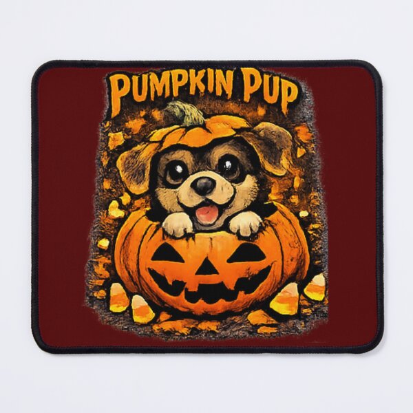 Item preview, Pumpkin Pup Halloween Sticker | Cute Jack O Lantern Dog designed and sold by PoojaArtLab.