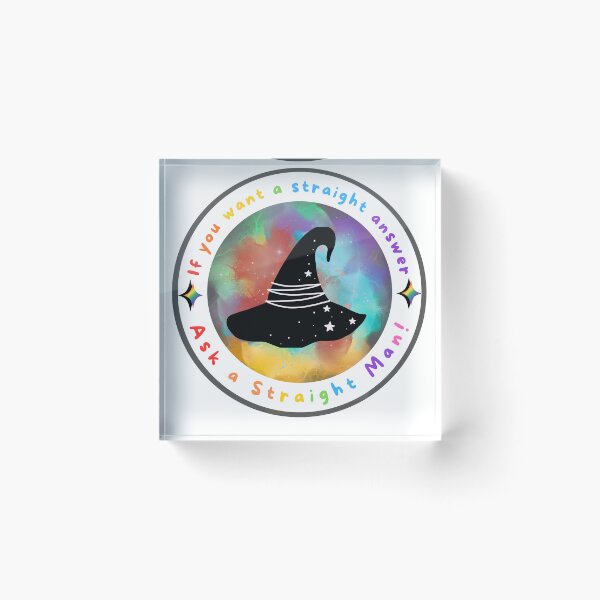 Item preview, Pride Witch Badge (Rainbow Version 2) designed and sold by lmarielondon .