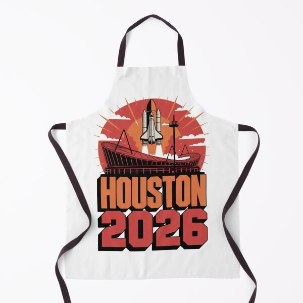 Item preview, Houston 2026 Space Shuttle Football T-Shirt V22 designed and sold by DarylWelsh2024.