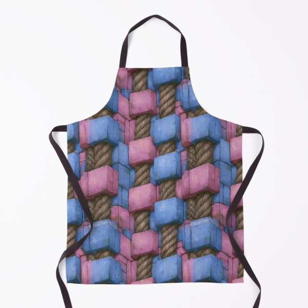 Item preview, Pastel Blue and Purple Cube Woven Texture designed and sold by Piotrek0001.