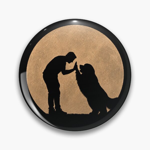 Item preview, Funny Newfoundland Fathers Day Full Moon Mom Dad Kids designed and sold by FurryHavenPH.