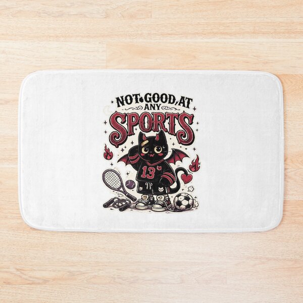 Aperçu de l'œuvre Not Good At Any Sports Funny Anti-Sports Introvert Gift créée et vendue par BigLove Animals.