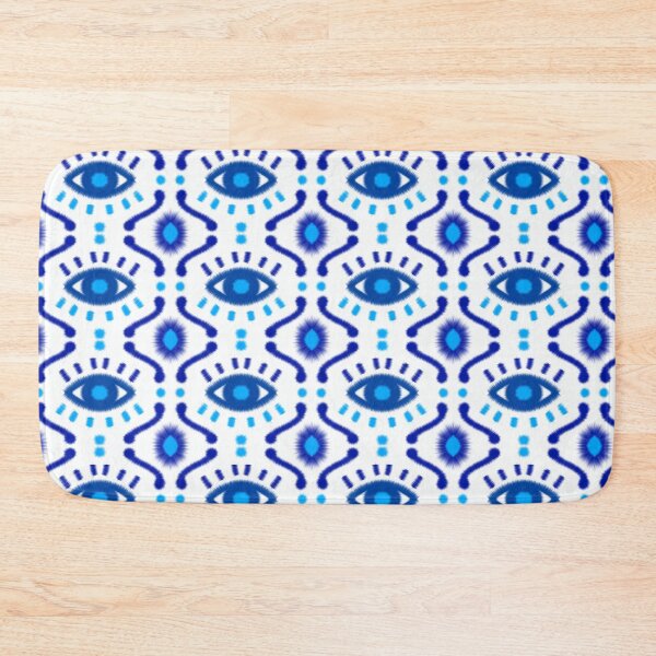 Item preview, Blue fabric pattern style designed and sold by Artchara..