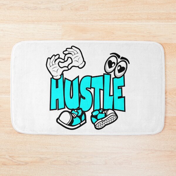 Item preview, Hustle – Motivational Words Character Bold Retro designed and sold by NFTWords.