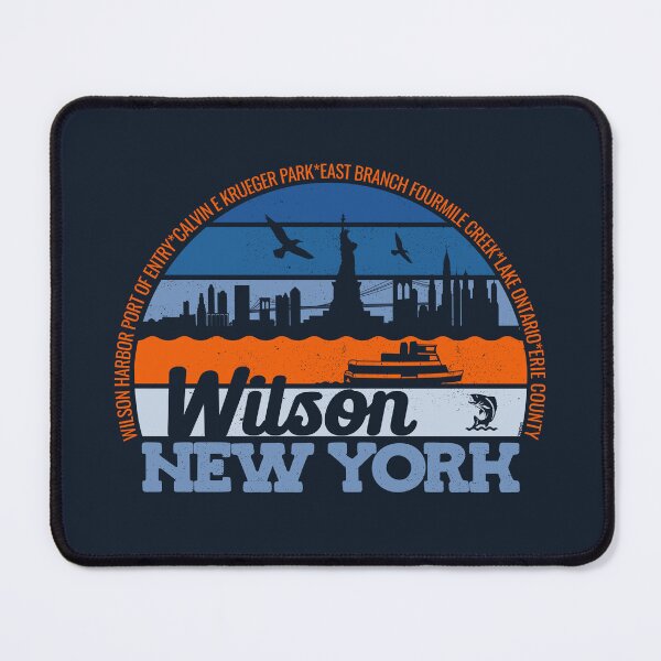 Item preview, Wilson New York Sunset Retro Vintage Local Pride Logo designed and sold by CRHPOD20.