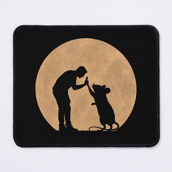 Item preview, Funny Mouse Fathers Day Full Moon Mom Dad Kids designed and sold by FurryHavenPH.