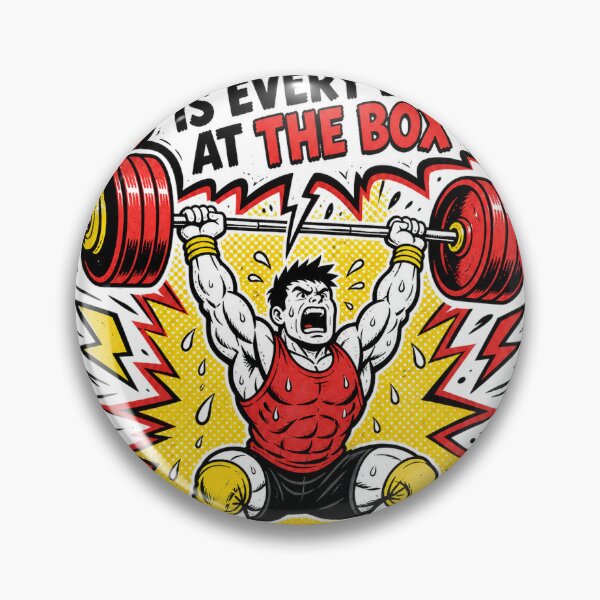 Item preview, Crossfit Pop Art Comic Leg Day Athlete designed and sold by VisualArtsOasis.