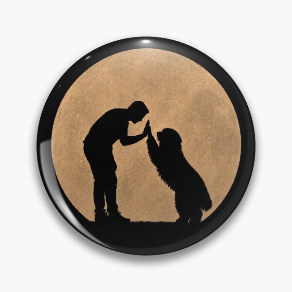 Item preview, Funny Old English Sheepdog Fathers Day Full Moon Mom Dad Kids designed and sold by FurryHavenPH.