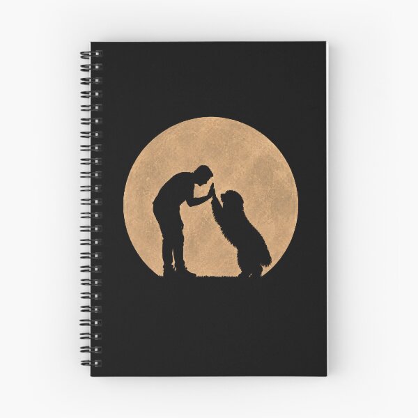 Item preview, Funny Old English Sheepdog Fathers Day Full Moon Mom Dad Kids designed and sold by FurryHavenPH.