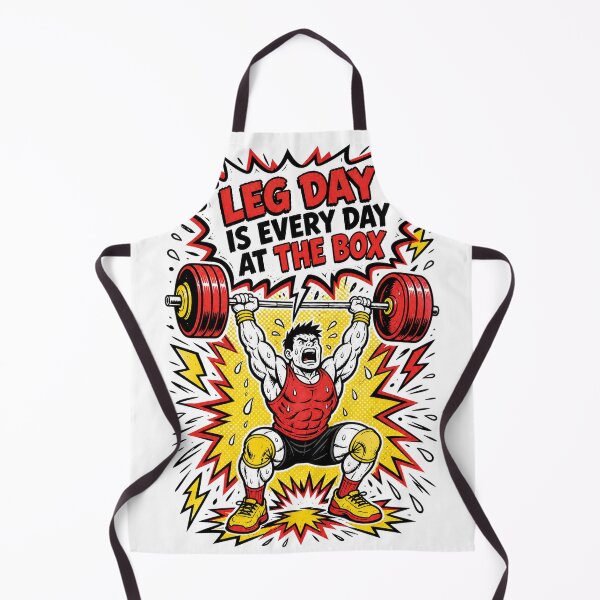 Item preview, Crossfit Pop Art Comic Leg Day Athlete designed and sold by VisualArtsOasis.