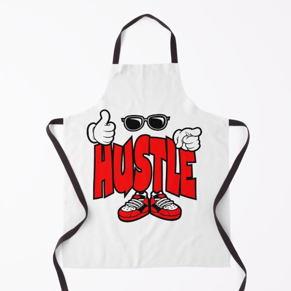 Item preview, Hustle – Motivational Red Character Bold Retro designed and sold by NFTWords.