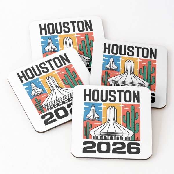 Item preview, Houston 2026 Space Shuttle Football T-Shirt V23 designed and sold by DarylWelsh2024.