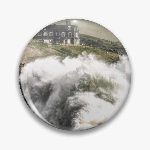 Item preview, Porthleven Stormy Sea designed and sold by kathleenjean.