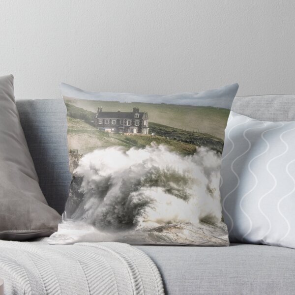 Aperçu de l'œuvre Mer agitée de Porthleven créée et vendue par kathleenjean.