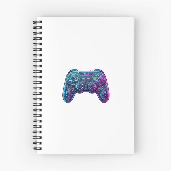 Item preview, Neon Cyber Gaming Controller designed and sold by UrbanVoid Studio.