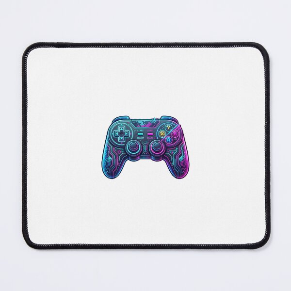 Item preview, Neon Cyber Gaming Controller designed and sold by UrbanVoid Studio.