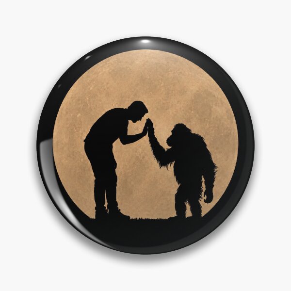 Item preview, Funny Orangutan Fathers Day Full Moon Mom Dad Kids designed and sold by FurryHavenPH.