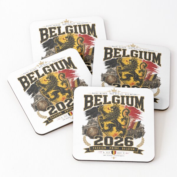 Item preview, Belgium 2026 Football World Cup Glory | Red Devils Fan Supporter Shirt designed and sold by rushaib.