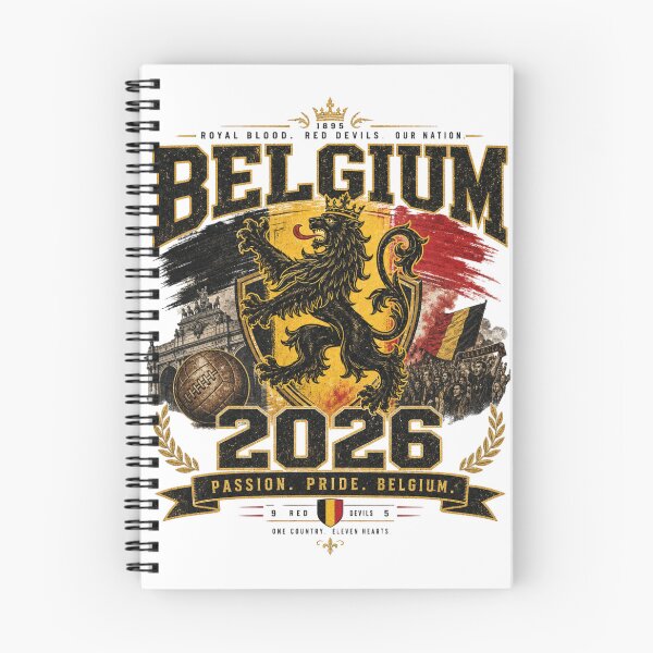 Item preview, Belgium 2026 Football World Cup Glory | Red Devils Fan Supporter Shirt designed and sold by rushaib.