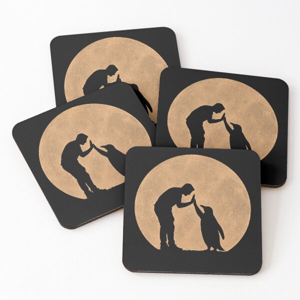 Item preview, Funny Penguin Fathers Day Full Moon Mom Dad Kids designed and sold by FurryHavenPH.