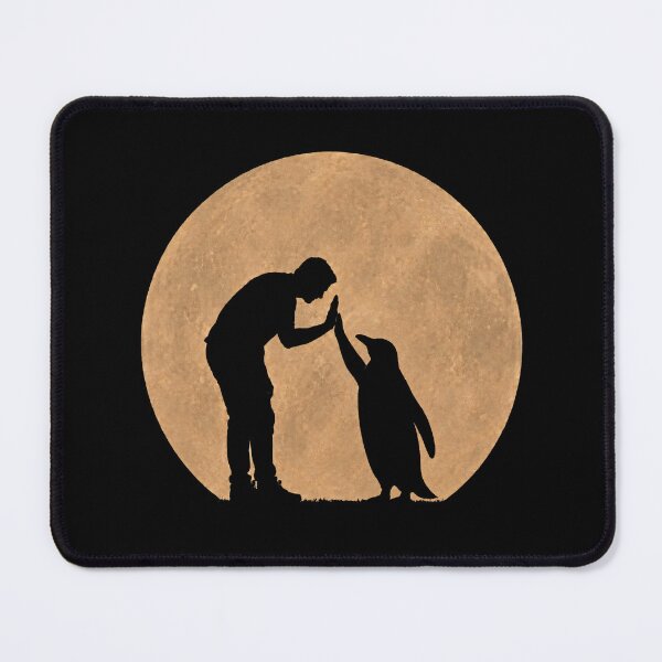 Artikelvorschau, Lustiger Pinguin zum Vatertag, Vollmond, Mama, Papa, Kinder entworfen und verkauft von FurryHavenPH.