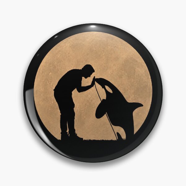 Item preview, Funny Orca Fathers Day Full Moon Mom Dad Kids designed and sold by FurryHavenPH.