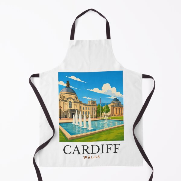 Item preview, Cardiff - Wales designed and sold by GoodOldVintage.