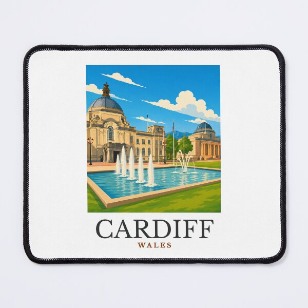 Item preview, Cardiff - Wales designed and sold by GoodOldVintage.