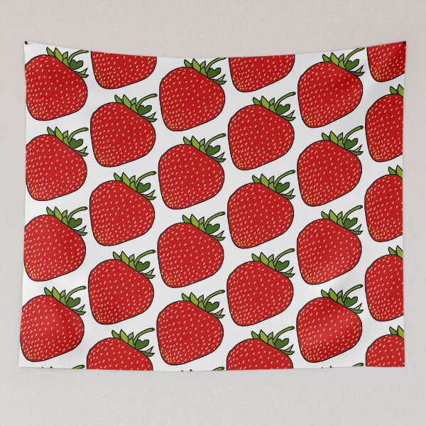 Item preview, strawberry drawing designed and sold by Mulchi3.