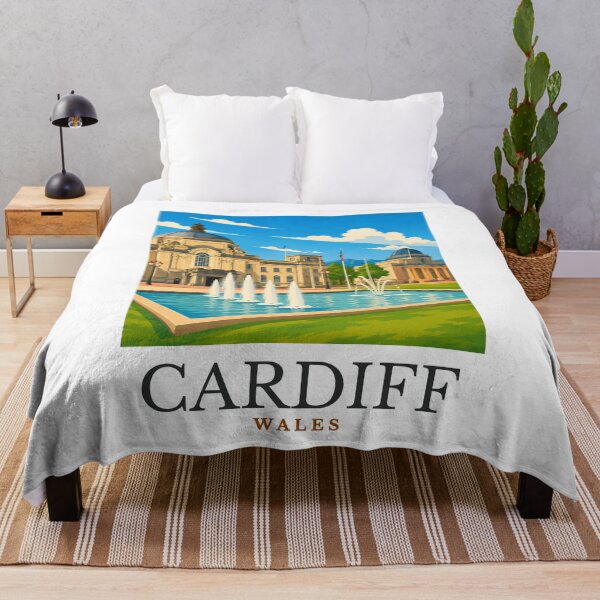 Item preview, Cardiff - Wales designed and sold by GoodOldVintage.