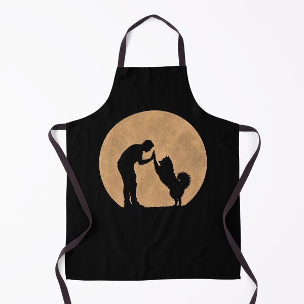 Item preview, Funny Pomsky Fathers Day Full Moon Mom Dad Kids designed and sold by FurryHavenPH.
