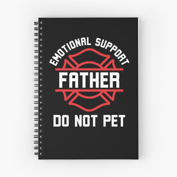 Item preview, Fatherly Support Do Not Pet Firefighter Humor designed and sold by snowry.