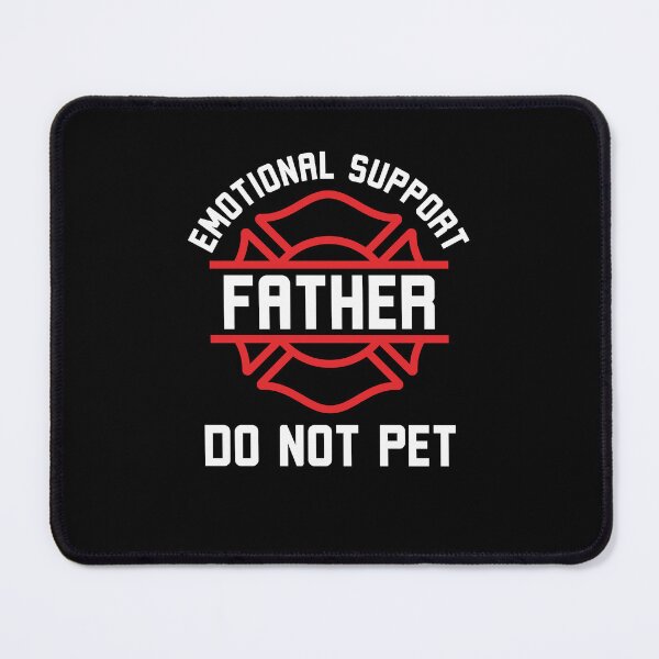 Item preview, Fatherly Support Do Not Pet Firefighter Humor designed and sold by snowry.