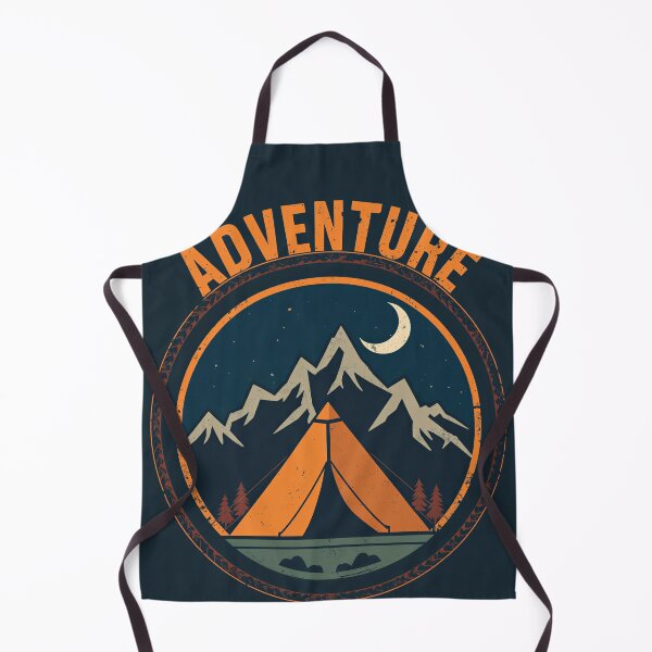 Item preview, Adventure Camping Tent Mountain Badge designed and sold by Evergreen Horizon Works.