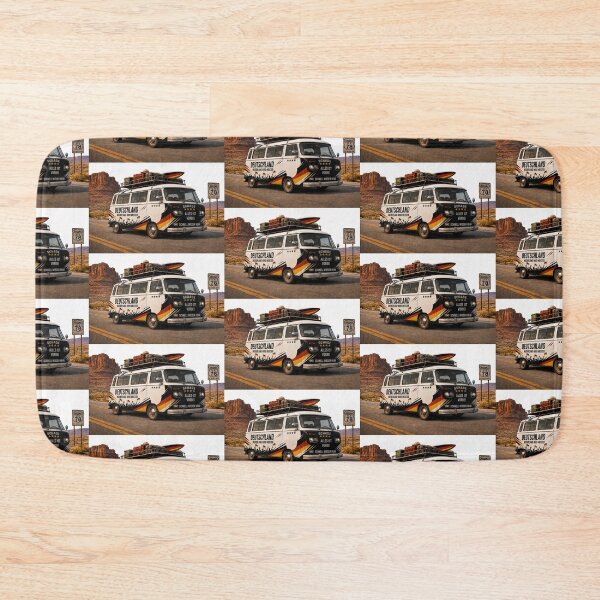 Item preview, Retro Desert Alles ist vorbei Bus Through the Southwest designed and sold by Hookesmode.
