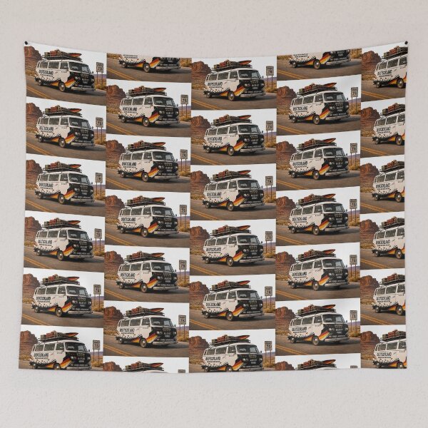 Item preview, Retro Desert Alles ist vorbei Bus Through the Southwest designed and sold by Hookesmode.