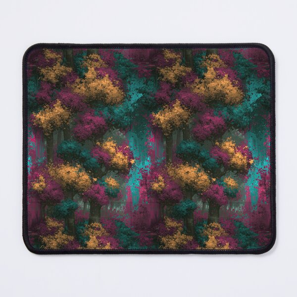 Item preview, Autumn Colors Abstract Painterly Forest designed and sold by Piotrek0001.