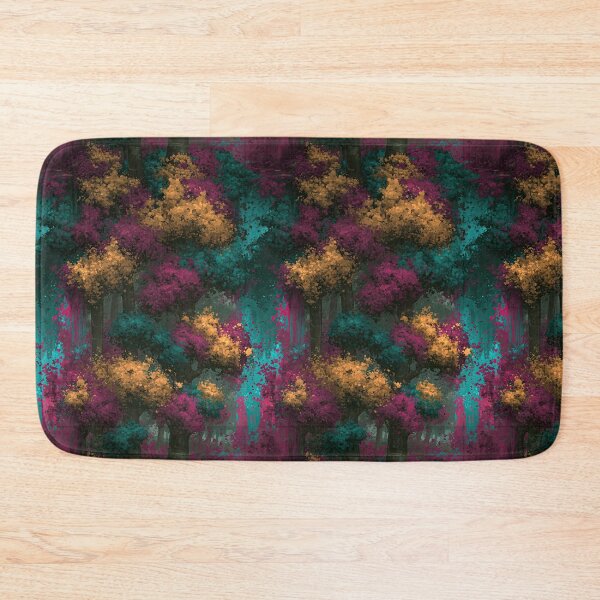 Item preview, Autumn Colors Abstract Painterly Forest designed and sold by Piotrek0001.