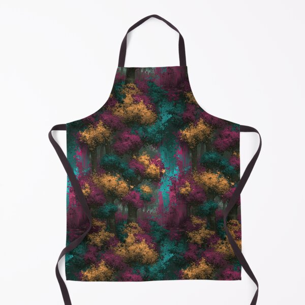 Item preview, Autumn Colors Abstract Painterly Forest designed and sold by Piotrek0001.