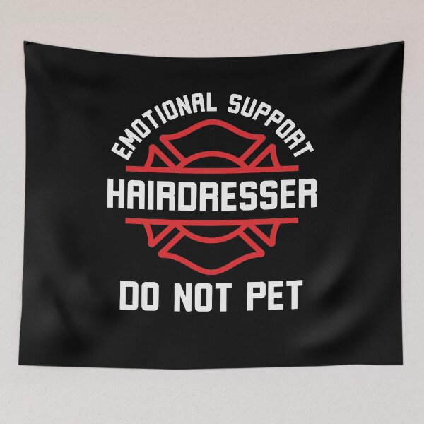 Item preview, Confidant Hairdresser Do Not Pet Funny Stylist designed and sold by snowry.