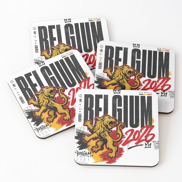 Item preview, Belgium 2026 Football World Cup Glory | Red Devils Fan Supporter Shirt designed and sold by rushaib.