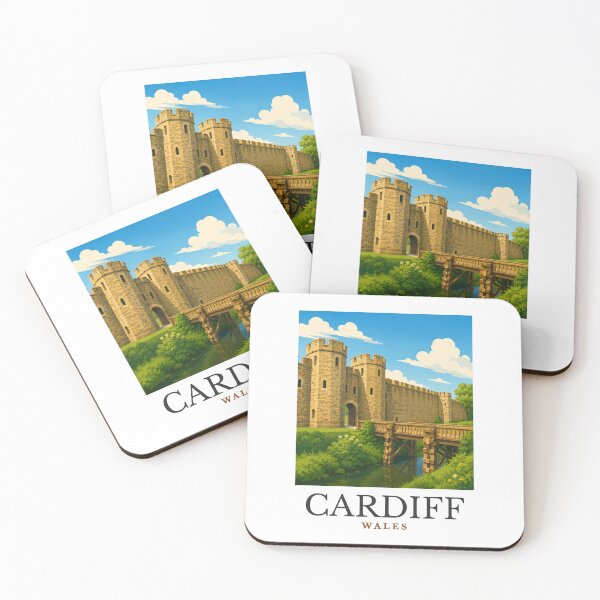 Item preview, Cardiff - Wales designed and sold by GoodOldVintage.